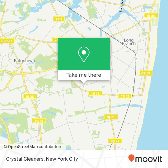 Crystal Cleaners map