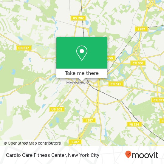 Mapa de Cardio Care Fitness Center
