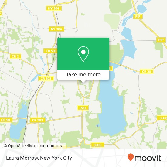 Laura Morrow map