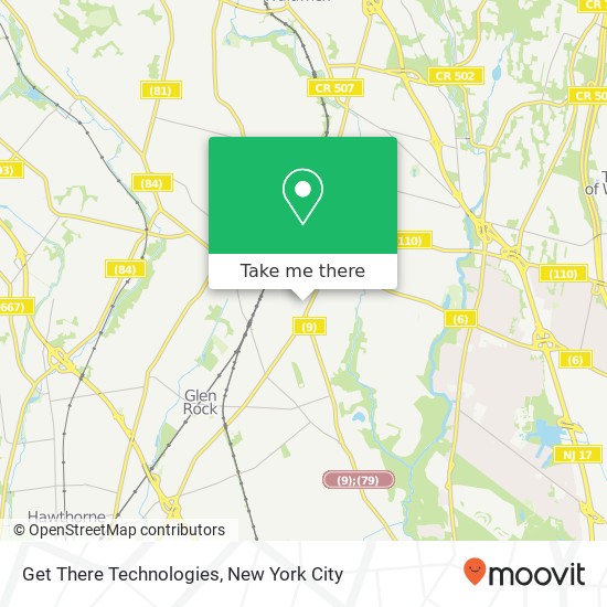 Get There Technologies map
