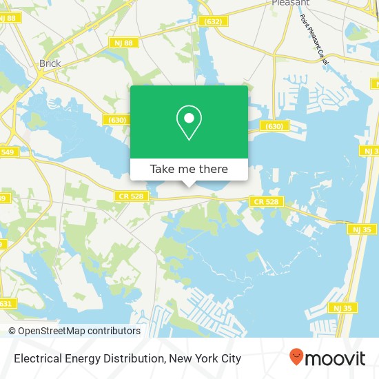 Electrical Energy Distribution map