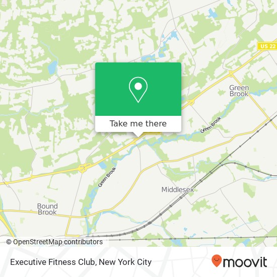 Mapa de Executive Fitness Club