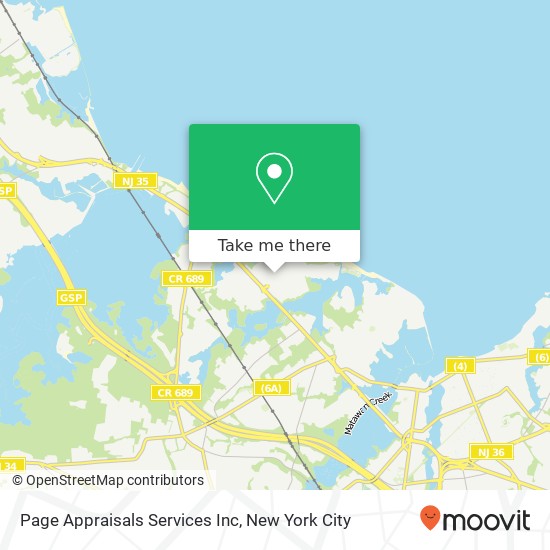 Page Appraisals Services Inc map