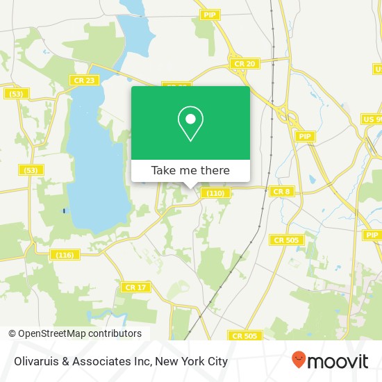 Olivaruis & Associates Inc map