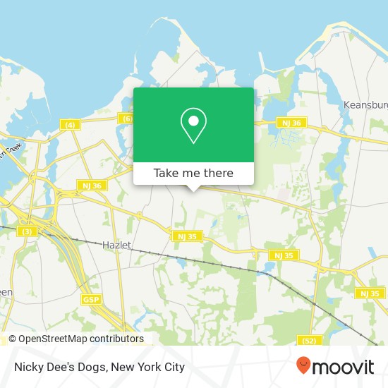 Mapa de Nicky Dee's Dogs