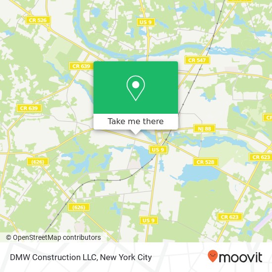 DMW Construction LLC map
