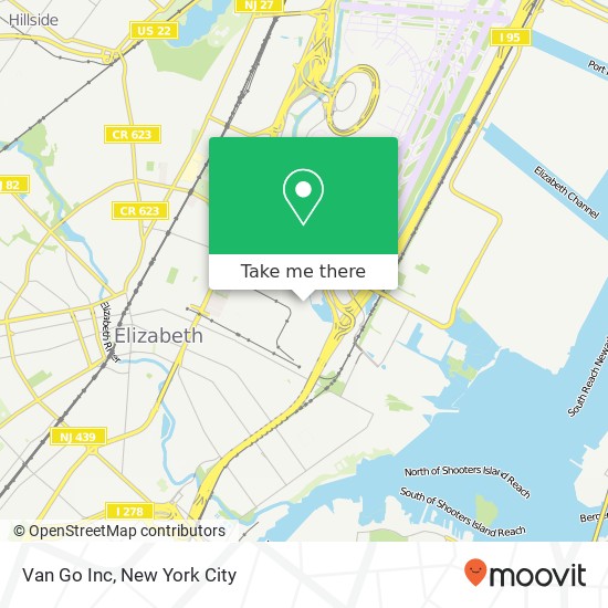 Mapa de Van Go Inc