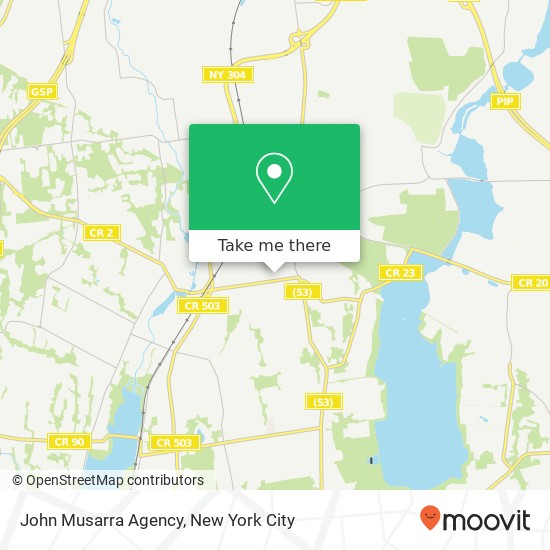 John Musarra Agency map