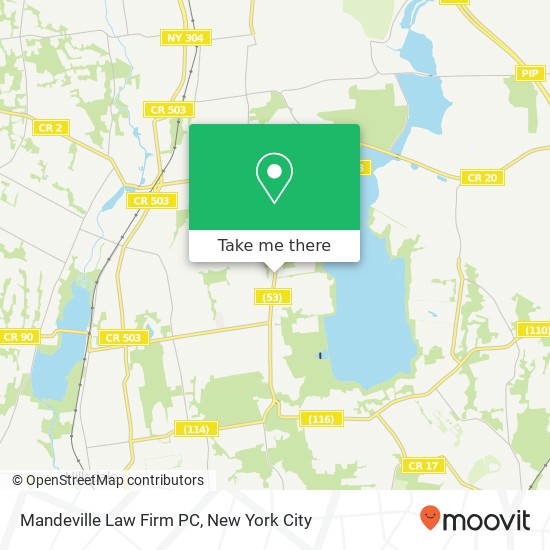 Mandeville Law Firm PC map