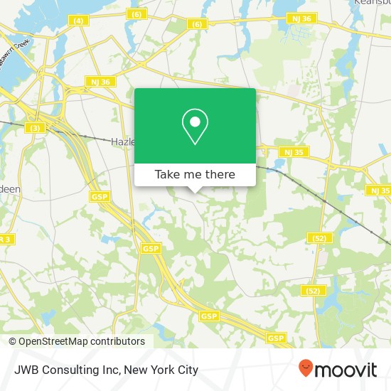 JWB Consulting Inc map