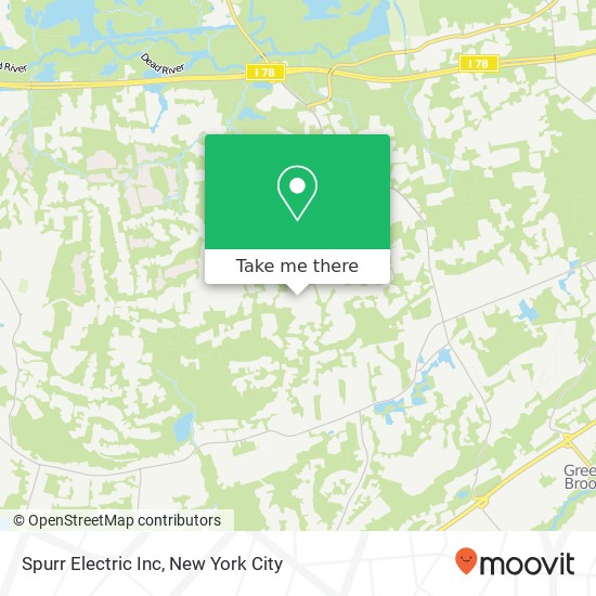 Spurr Electric Inc map