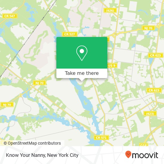 Know Your Nanny map