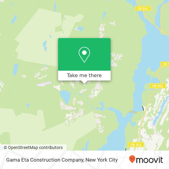 Mapa de Gama Eta Construction Company