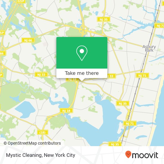 Mapa de Mystic Cleaning