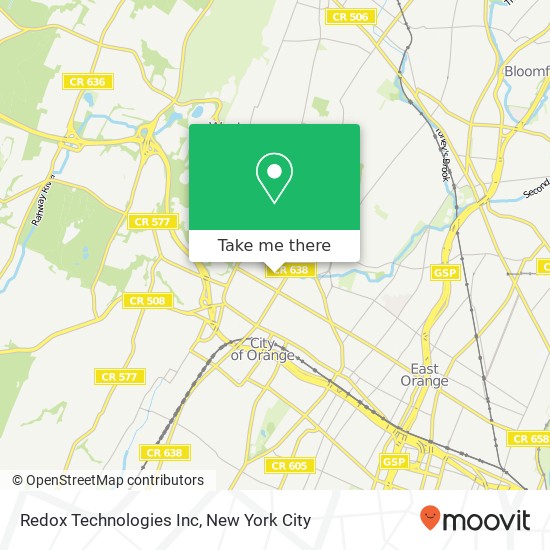 Redox Technologies Inc map