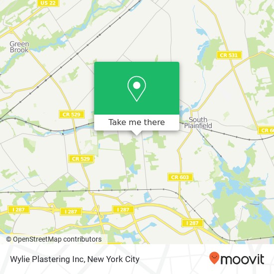 Wylie Plastering Inc map