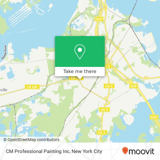 CM Professional Painting Inc map