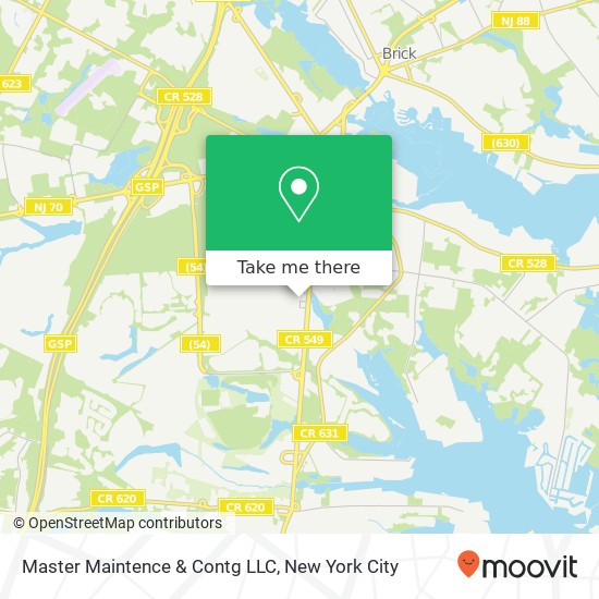 Master Maintence & Contg LLC map