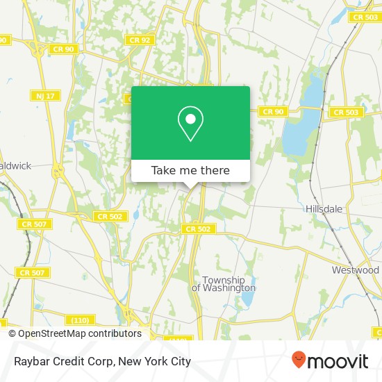 Raybar Credit Corp map