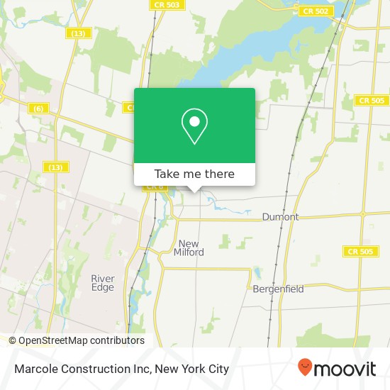 Marcole Construction Inc map