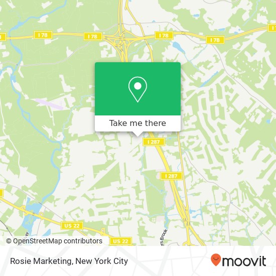 Rosie Marketing map