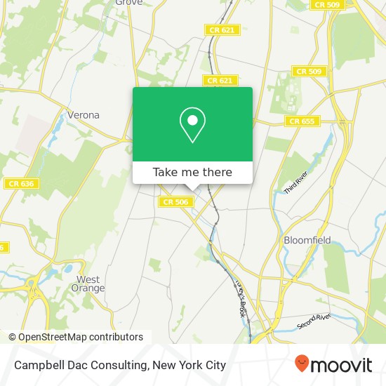 Campbell Dac Consulting map