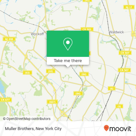 Muller Brothers map