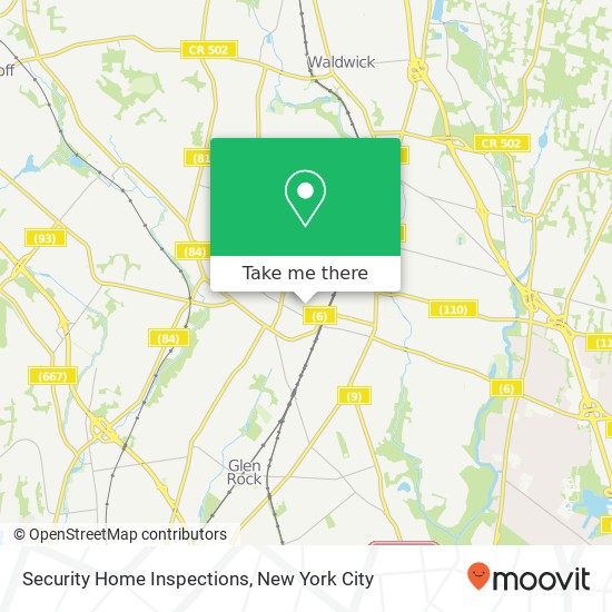 Mapa de Security Home Inspections