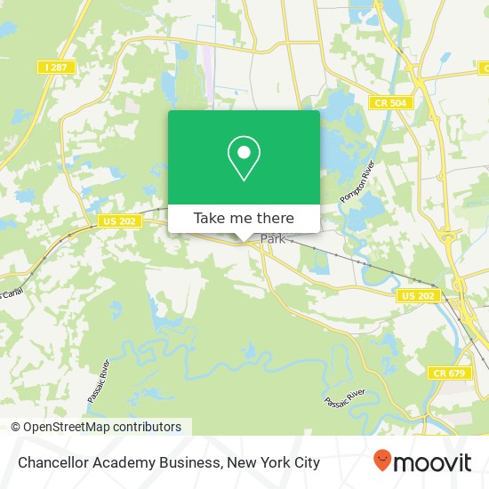 Chancellor Academy Business map