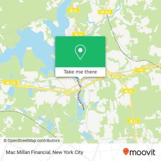 Mac Millan Financial map