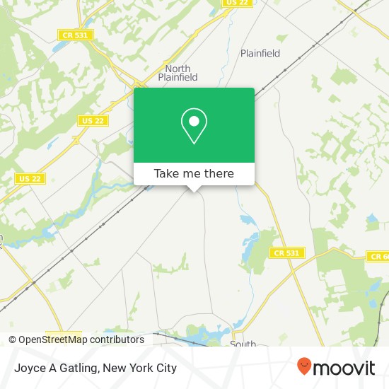 Joyce A Gatling map