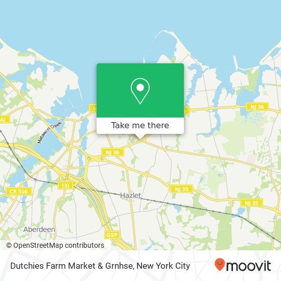 Mapa de Dutchies Farm Market & Grnhse