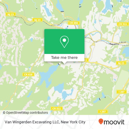 Van Wingerden Excavating LLC map