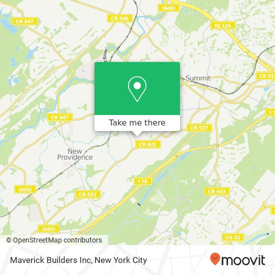 Mapa de Maverick Builders Inc