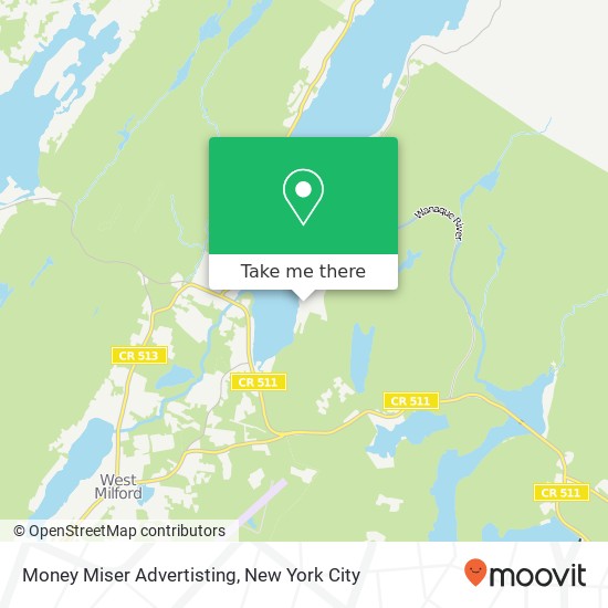 Money Miser Advertisting map