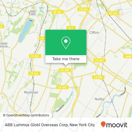 ABB Lummus Globl Overseas Corp map