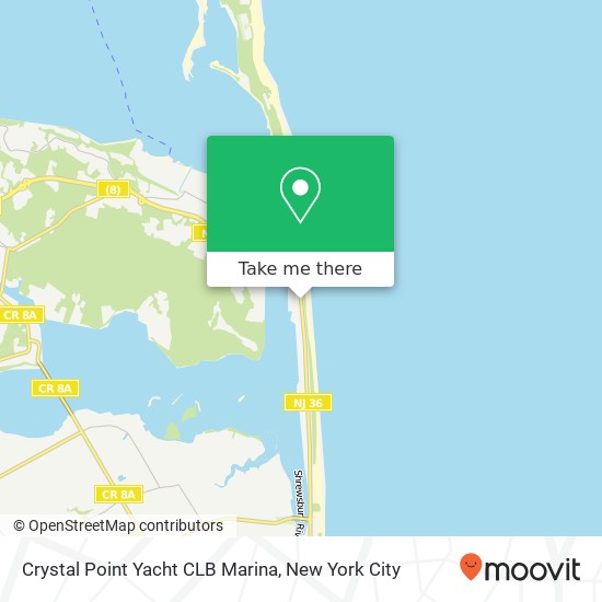 Mapa de Crystal Point Yacht CLB Marina
