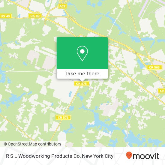 R S L Woodworking Products Co map