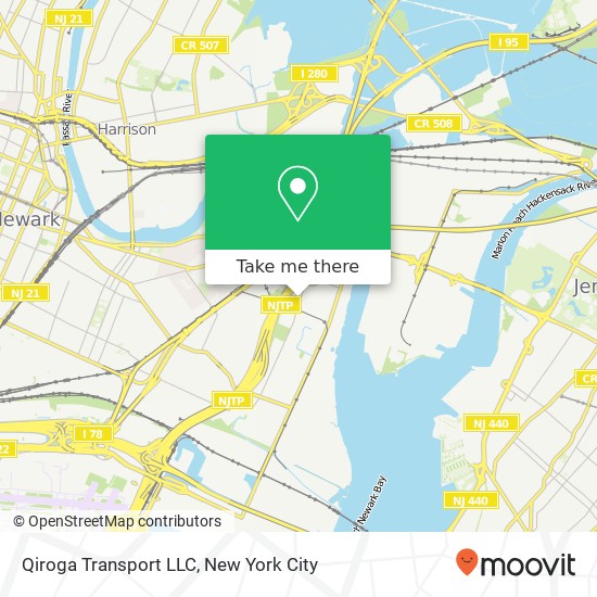 Mapa de Qiroga Transport LLC