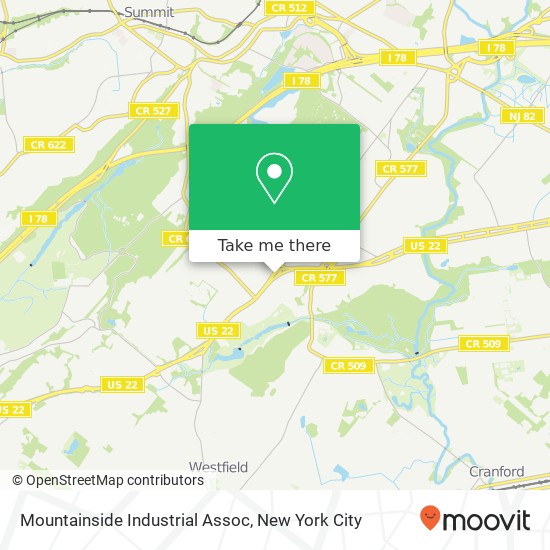 Mapa de Mountainside Industrial Assoc