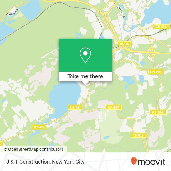 Mapa de J & T Construction