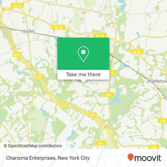 Mapa de Charisma Enterprises