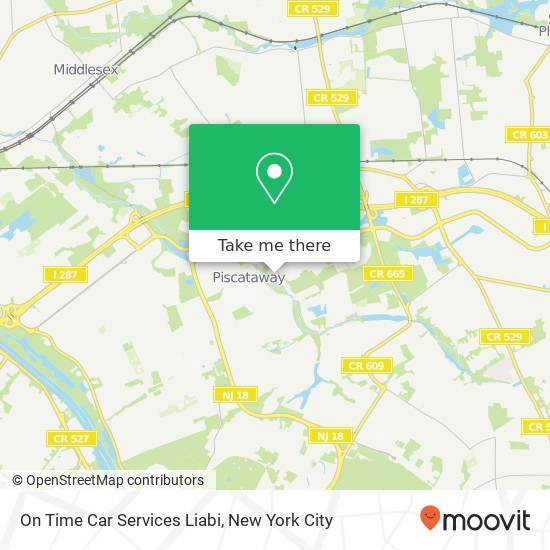 On Time Car Services Liabi map