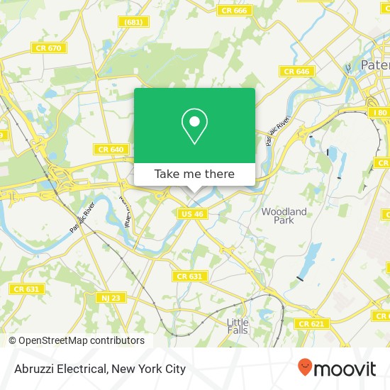 Abruzzi Electrical map