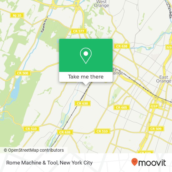Mapa de Rome Machine & Tool