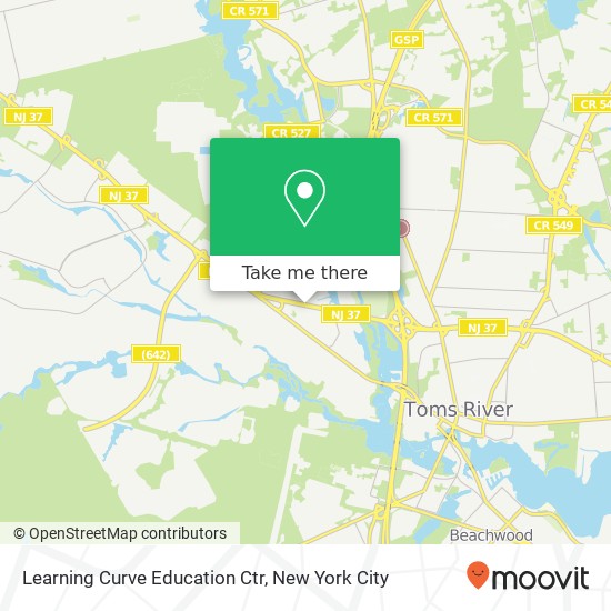 Learning Curve Education Ctr map