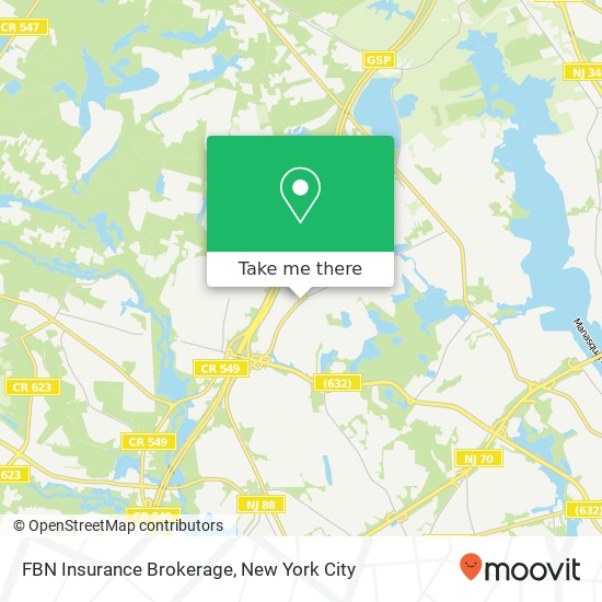 FBN Insurance Brokerage map