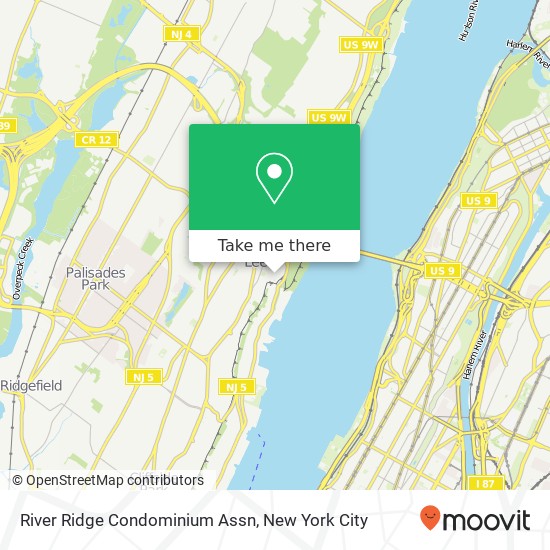 Mapa de River Ridge Condominium Assn