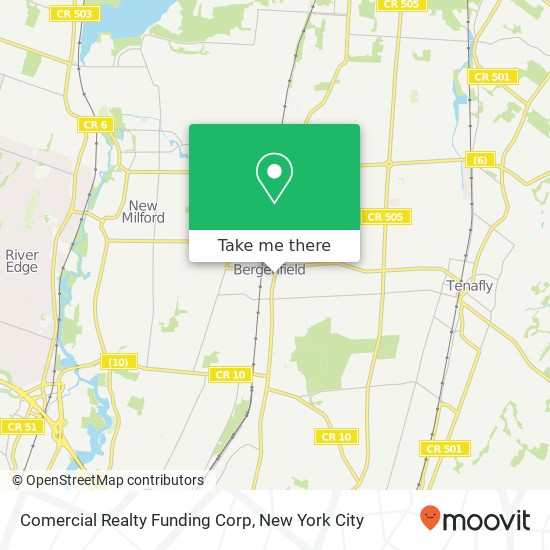 Comercial Realty Funding Corp map