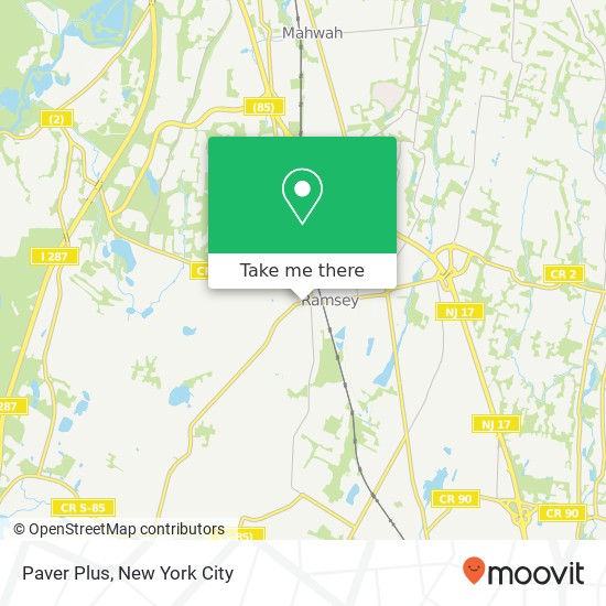 Mapa de Paver Plus